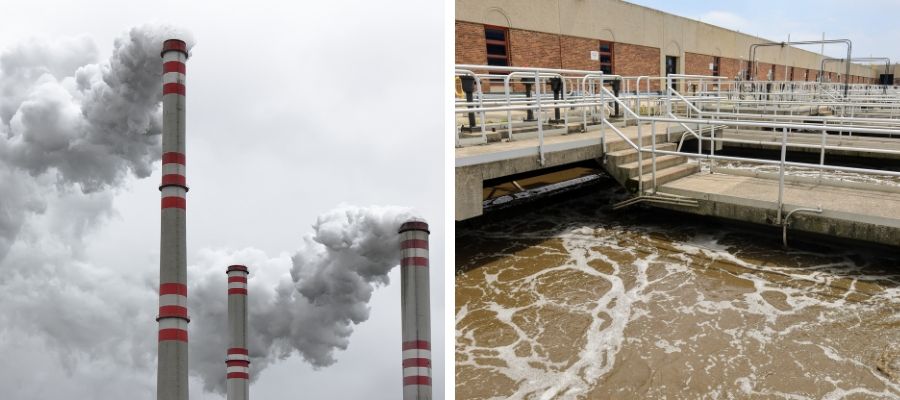 Application of impregnated activated carbon