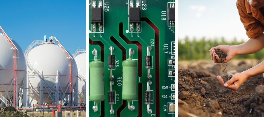 Steam activated carbon applications