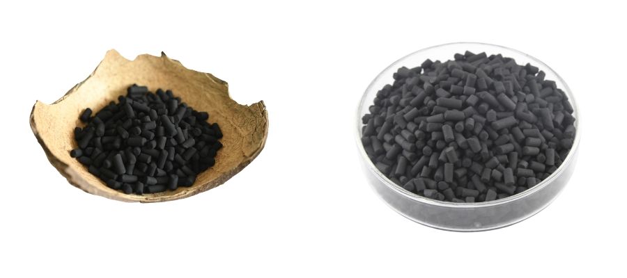 Coconut shell and charcoal impregnated activated carbon