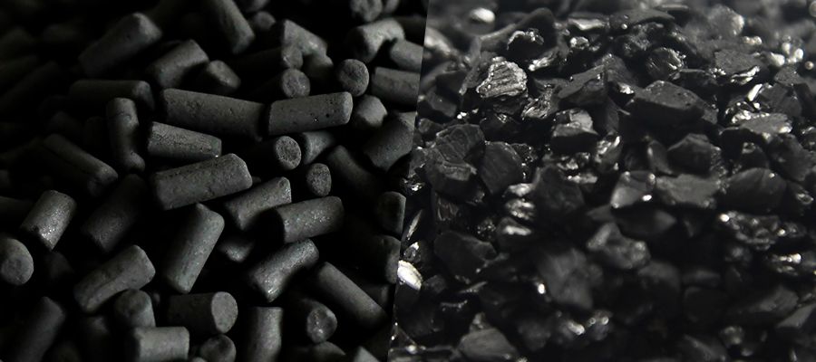 Acid-washed and impregnated activated carbon