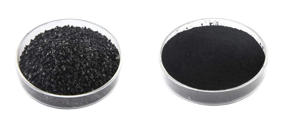 Activated carbon is used to remove lead from water