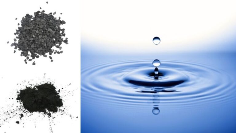 Activated carbon is used to remove pesticides from water