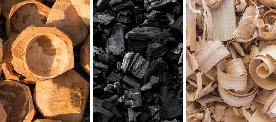 Activated charcoal raw materials-coconut shell wood charcoal