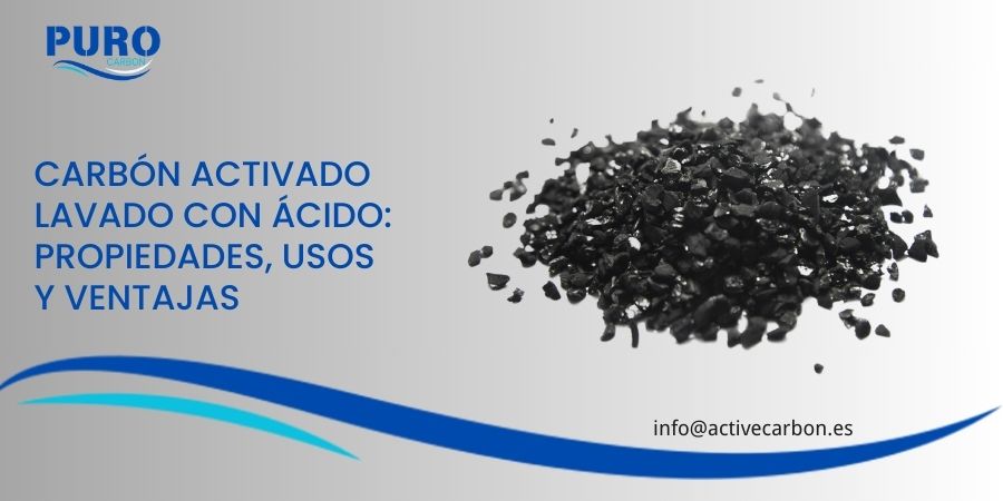 What is acid washing of activated carbon