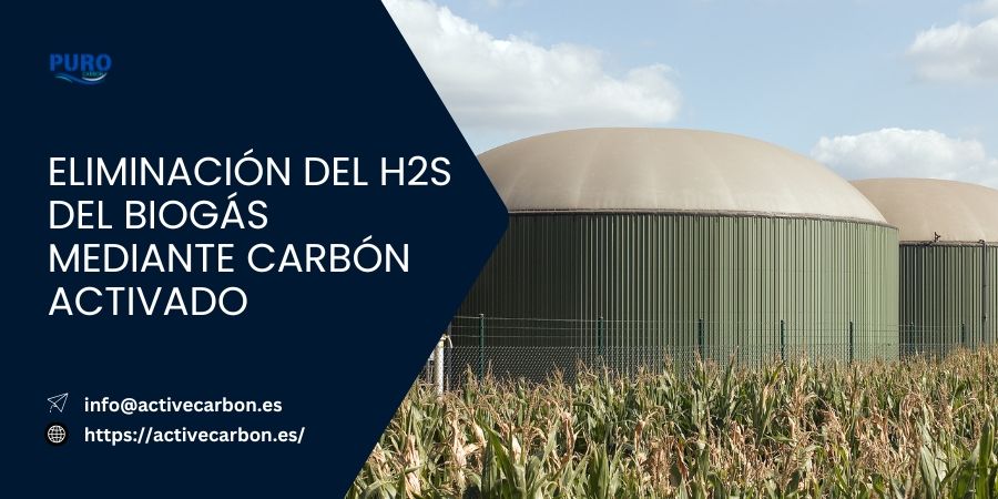 Élimination du H2S du biogaz par le charbon actif