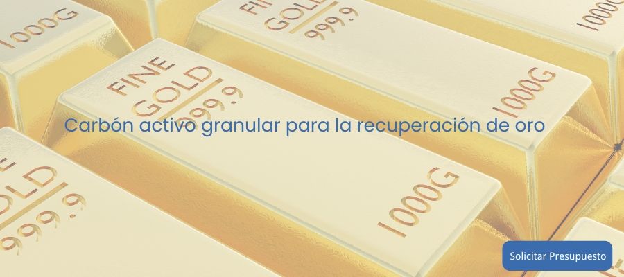 Carbon activo granular para la recuperacion de oro