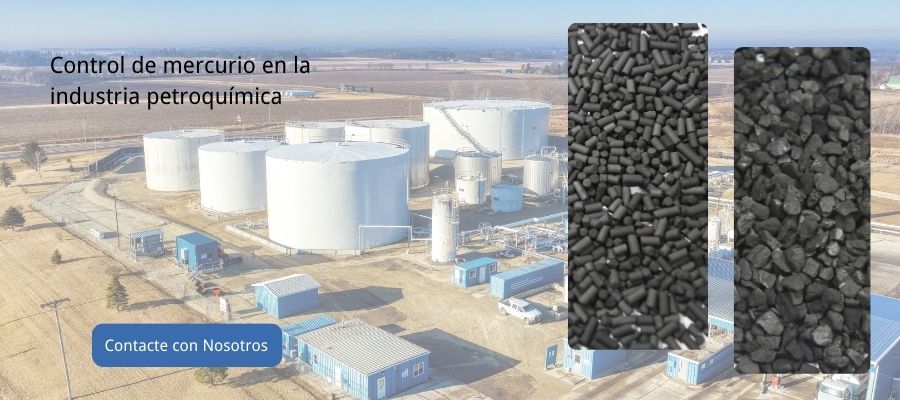 Control de mercurio en la industria petroquimica