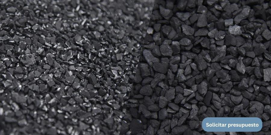 Comparacion de la cascara de coco y el carbon activado a base de carbon