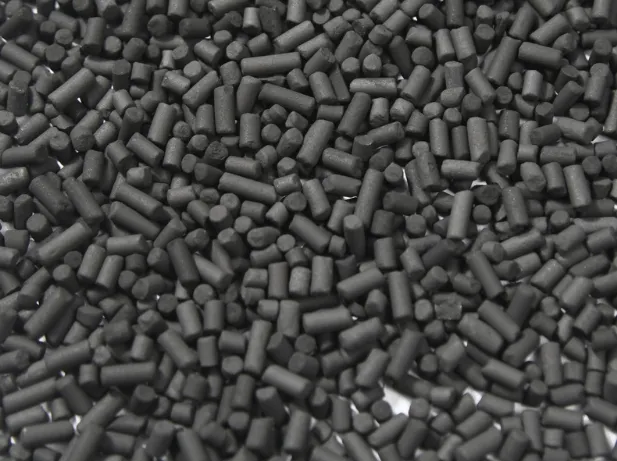 Carbon activado en columna a base de carbon