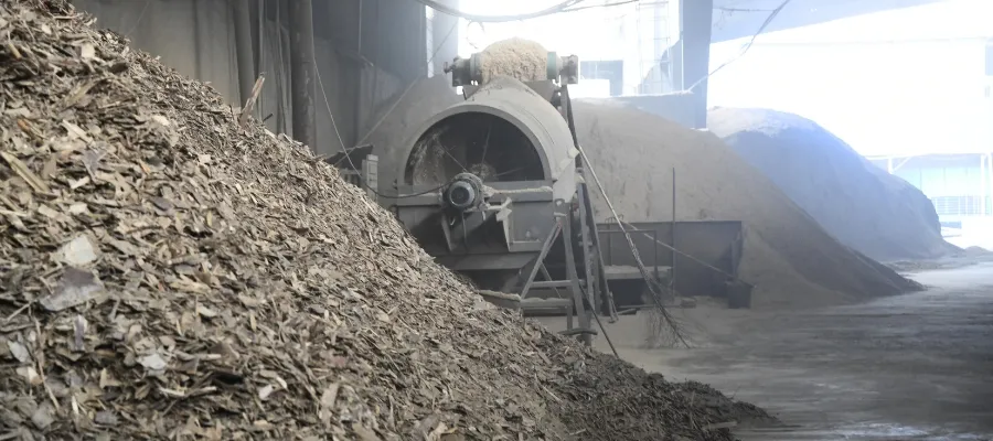Planta de produccion de carbon activo a base de madera